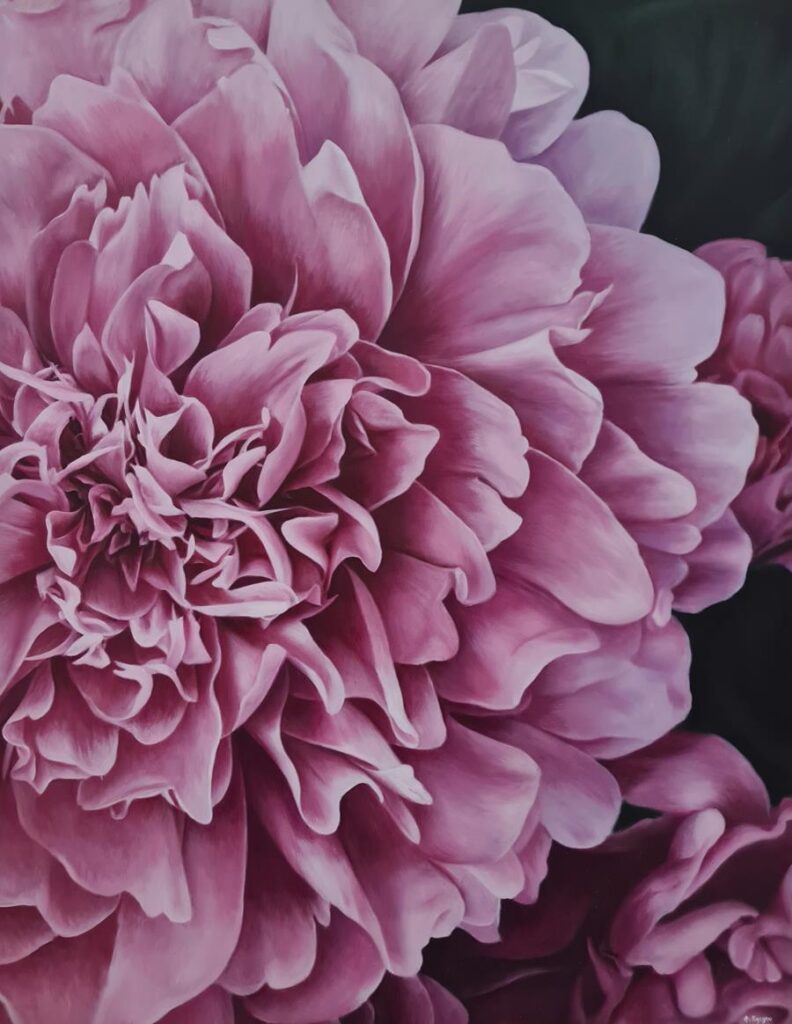 PEON 01 <br>90 x 70 cm<br>olje på lerret