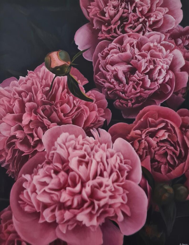 PEON 03<br>90 x 70 cm<br>olje på lerret