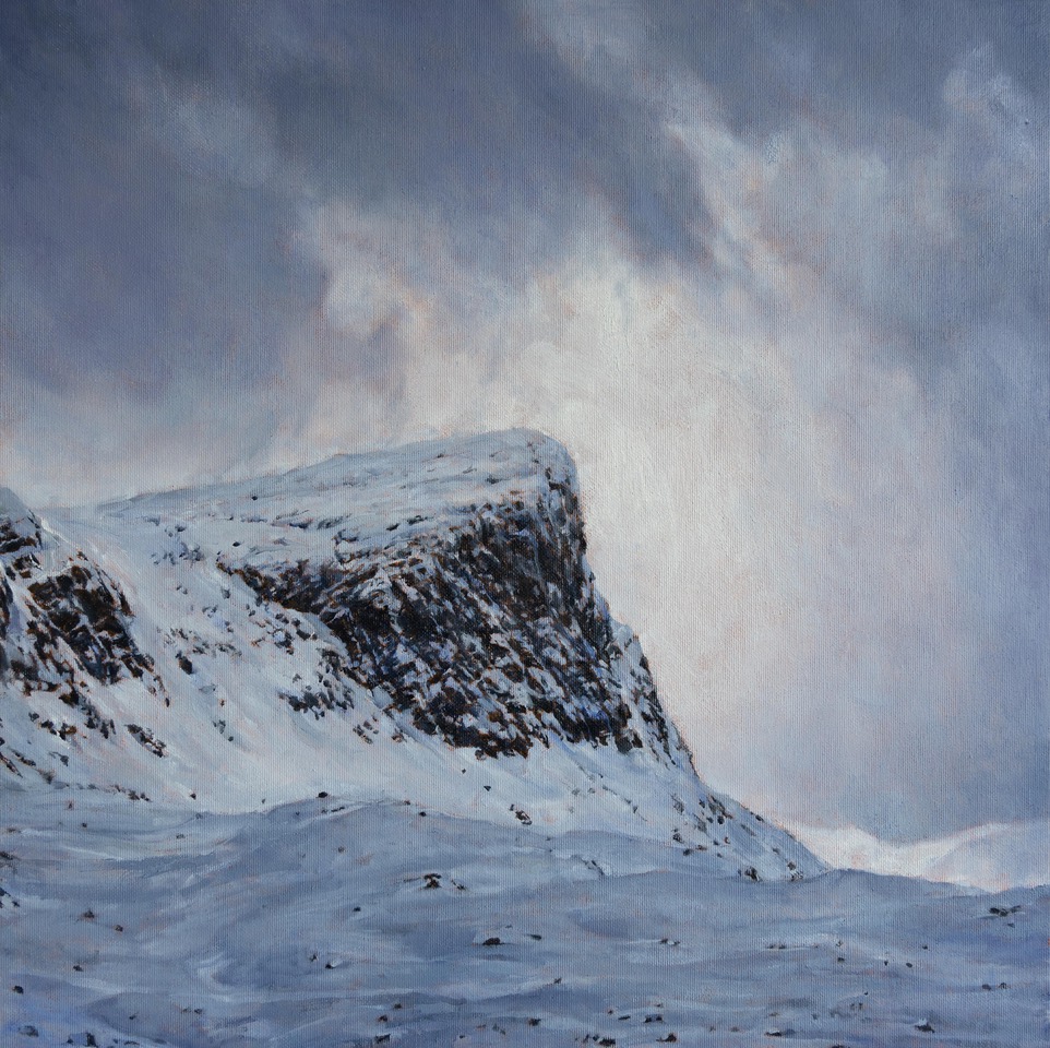 STORE NUP (Haukelifjell)<br>45 x 45 cm<br>oil on canvas